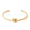 304 Stainless Steel Cuff Bangles for Women BJEW-C088-04G-4