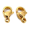 Polished 316 Surgical Stainless Steel Lobster Claw Clasps STAS-R072-15A-G-2