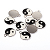 Zinc Alloy Enamel Pendants ENAM-24D-1