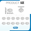 20Pcs 925 Sterling Silver Beads STER-PH0004-36B-2