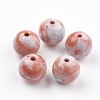 Crackle Acrylic Beads MACR-E025-22-16mm-2