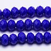 Imitation Jade Glass Bead Strands GLAA-F001-3x2mm-01-1
