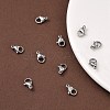 Tarnish Resistant Polished 316 Surgical Stainless Steel Lobster Claw Clasps STAS-R072-11A-4
