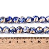 Handmade Gold Sand Lampwork Beads LAMP-T024-11B-6