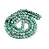 Drawbench & Baking Paint Glass Beads Strands GLAA-S176-06-4