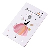 Paper Jewelry Display Cards for Necklace CDIS-F005-13-3