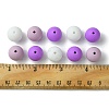 30Pcs 3 Colors Silicone Beads Round Rubber Bead 15MM Loose Spacer Beads for DIY Supplies Jewelry Keychain Making SIL-FS0001-01A-5