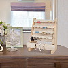 Detachable Wooden Jewelry Tower Display Stands for Earrings Bracelets Watches ODIS-WH0043-265-5