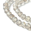 Natural Agate Round Beads Strand X-G-L084-4mm-08-4