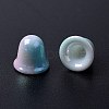 Two Tone Opaque Acrylic Beads X-SACR-K004-02-4
