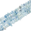 Natural Aquamarine Beads Strands G-S315-21-1