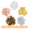 70Pcs 5 Colors Brass Pendants KK-FH0005-58-3
