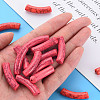 Opaque Crackle Acrylic Beads MACR-S372-002N-005-5