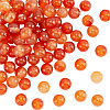 Olycraft 2 Strands Natural Carnelian Beads Strands G-OC0004-56-1