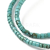 Dyed Natural Magnesite Beads Strands G-M448-C01-01-4