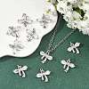 SHEGRACE Brass Clear Cubic Zirconia Charms XGRQ2O964-422P-5