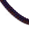 Electroplate Non-magnetic Synthetic Hematite Beads Strands G-I175-09E-2