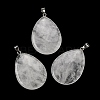 Natural Quartz Crystal Pendants G-F820-14P-24-1