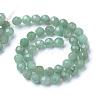 Natural Green Aventurine Bead Strands G-R411-10-6mm-2