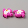Bird Food Grade Eco-Friendly Silicone Beads SIL-WH0018-003G-2