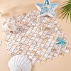 2Pcs Shell Cabochons Sheets AJEW-GO0002-11-4