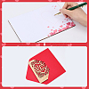 Wedding Bamboo Greeting Card AJEW-WH20060-11A-5