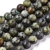 Natural African Turquoise(Jasper) Beads Strands G-N0188-02-2mm-4
