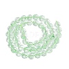 Transparent Crackle Glass Beads Strands GLAA-Q108-03A-07-2