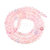 Natural Morganite Beads Strands G-O166-25-3mm-01-5
