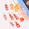 Earrings Pendants DIY Silicone Mold DIY-Q033-07C-1