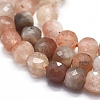 Natural Strawberry Quartz Beads Strands G-D0013-34-3