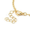 Rack Plating Brass Ball Chain Necklace for Women NJEW-F311-08G-3