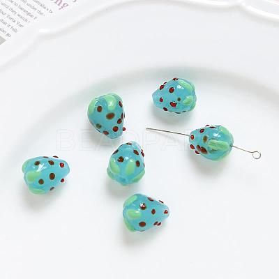 Lampwork Beads INS-PW0001-03F-1-1