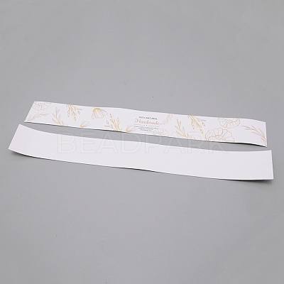 Handmade Soap Paper Tapes DIY-WH0221-82D-1