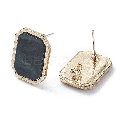 (Defective Closeout Sale) Alloy Stud Earring Findings PALLOY-XCP0001-72B-1
