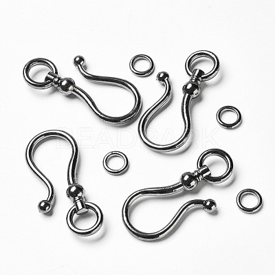 Tibetan Style S Hook Clasps K0921051-1
