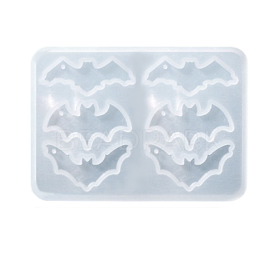 DIY Halloween Themed Pendant Food Grade Silhouette Silicone Molds HAWE-PW0001-004A-1