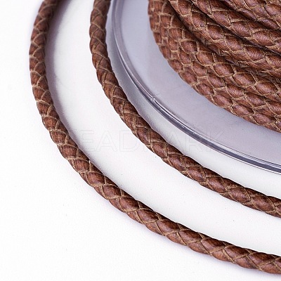 Braided Cowhide Cord WL-I004-3mm-D-21-1