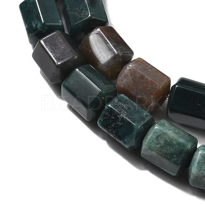 Natural Indian Agate Beads Strands G-R015-A06-1
