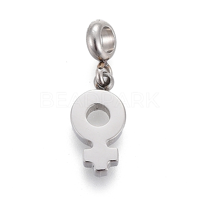 Non-Tarnish 304 Stainless Steel Pendants STAS-F259-032P-1