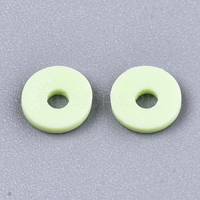 Handmade Polymer Clay Beads X-CLAY-Q251-8.0mm-80-1