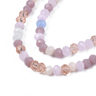 Opaque Glass Beads Strands GLAA-T006-07-A09-1