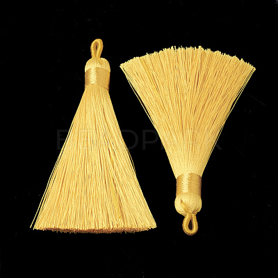 Polyester Tassel Big Pendants Decoration AJEW-S059-16-1