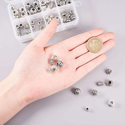 Alloy European Beads MPDL-NB0001-08AS-1