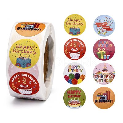 Self-Adhesive Paper Stickers DIY-K027-D10-1