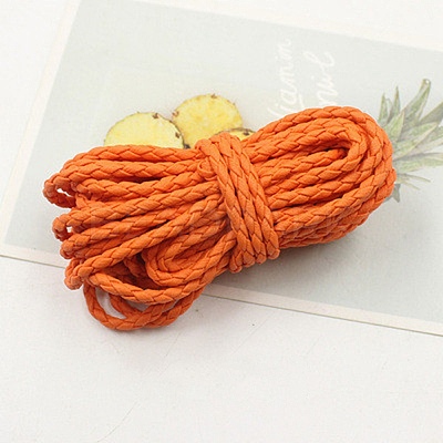 Braided PU Leather Cords WL-WH0005-002J-1
