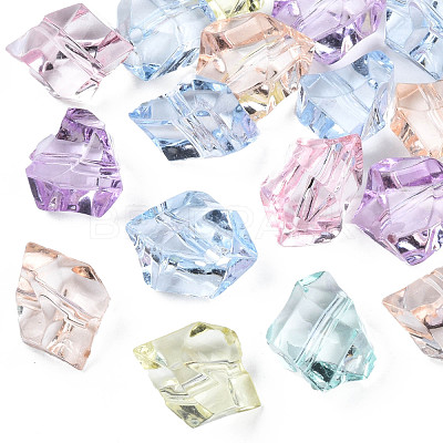 Transparent Acrylic Beads TACR-S134-026-1