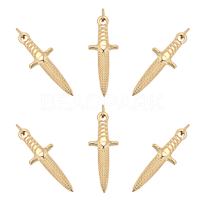 6Pcs 304 Stainless Steel Pendants STAS-UN0031-18-1