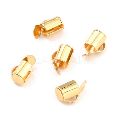 304 Stainless Steel Slide On End Clasp Tubes STAS-C044-09G-1