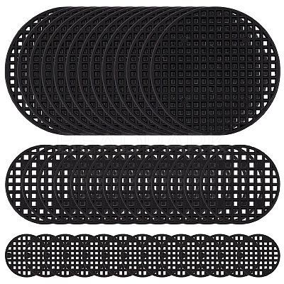 180Pcs 3 Styles Plastic Planter Flower Pot Hole Mesh Pad FIND-GO0002-79-1